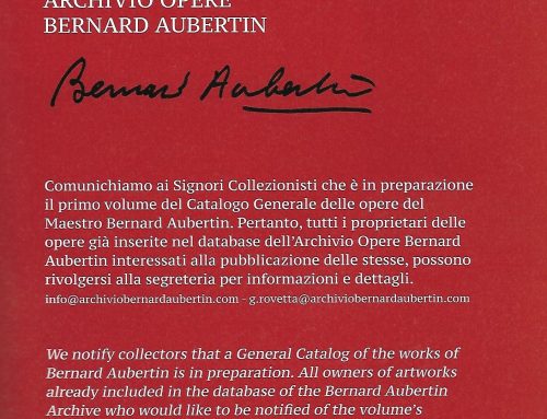 The General Catalogue of the works of Bernard Aubertin is in preparation